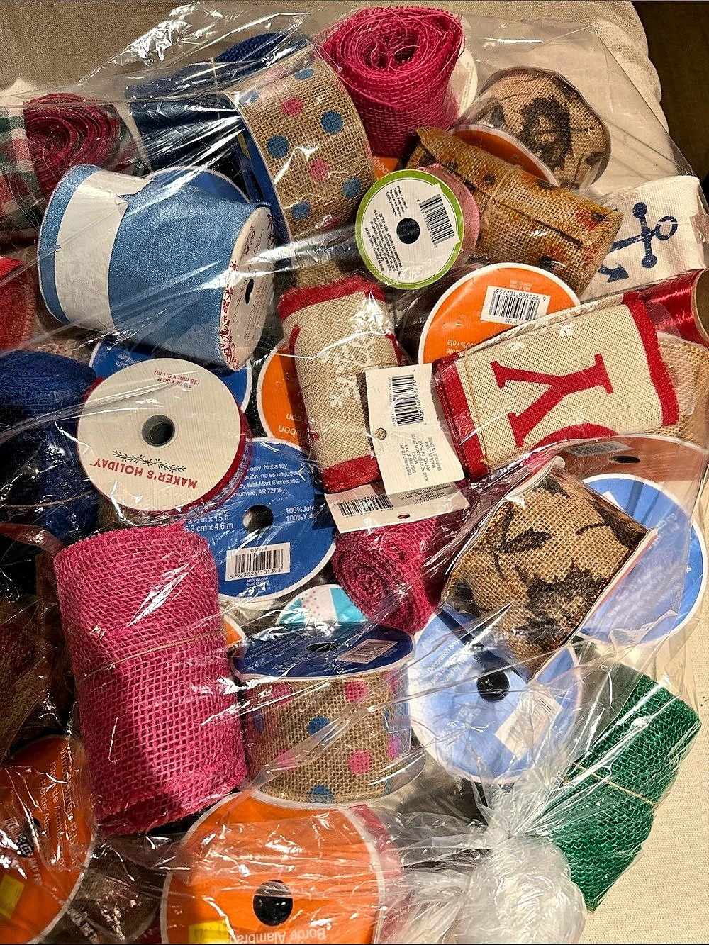 Maker's Holiday Assorted Holiday Ribbon Decor - Picture 1 of 3